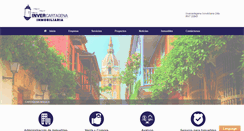 Desktop Screenshot of invercartagenainmobiliaria.com